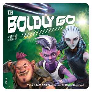 Star Trek: Prodigy - Boldly Go Stickers